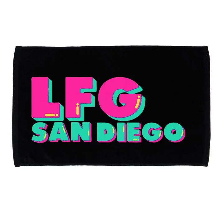 Lfgsd Baseball Fan San Diego Sports Lfg Sd Microfiber Hand Towel