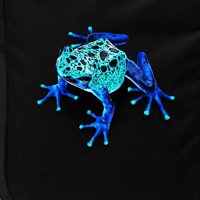 Little Blue Frog With Spots Impact Tech Backpack