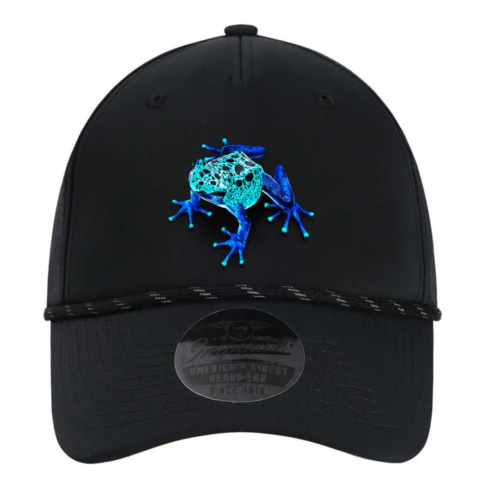 Little Blue Frog With Spots Performance The Dyno Cap