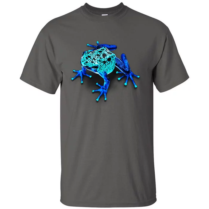 Little Blue Frog With Spots Tall T-Shirt