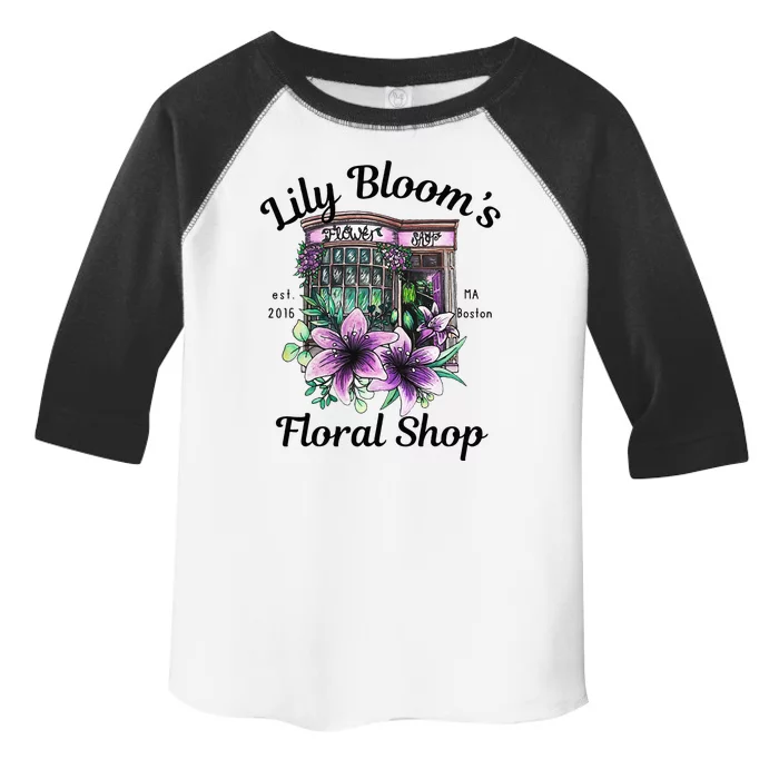 Lily Blooms Floral Shop It Starts With Us Bookish Toddler Fine Jersey T-Shirt