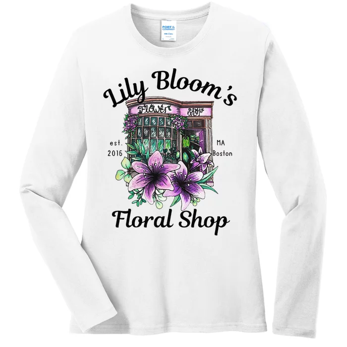 Lily Blooms Floral Shop It Starts With Us Bookish Ladies Long Sleeve Shirt