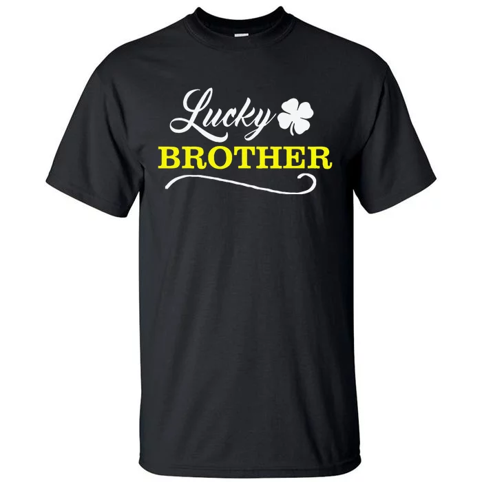 LUCKY BROTHER Fun Family Saint Patrick's Day Holiday Tall T-Shirt