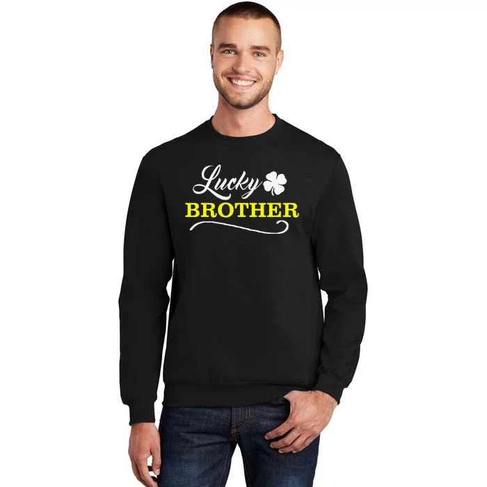 LUCKY BROTHER Fun Family Saint Patrick's Day Holiday Tall Sweatshirt