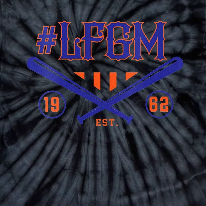 LFGM Baseball Fan Tie-Dye T-Shirt