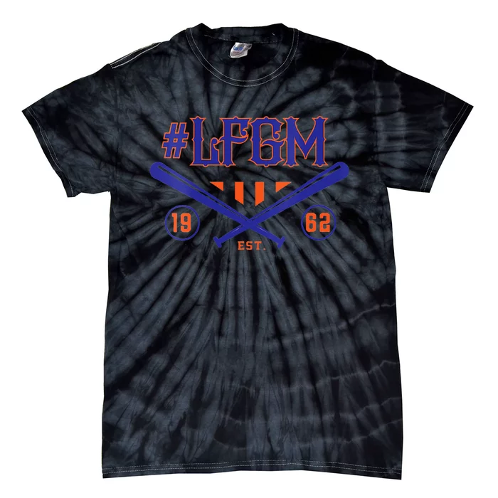 LFGM Baseball Fan Tie-Dye T-Shirt