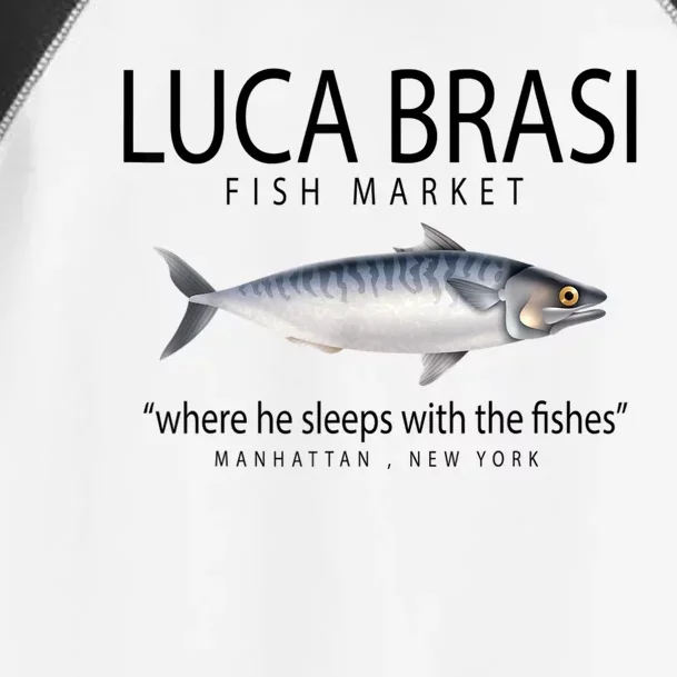 Luca Brasi Fish Market Toddler Fine Jersey T-Shirt