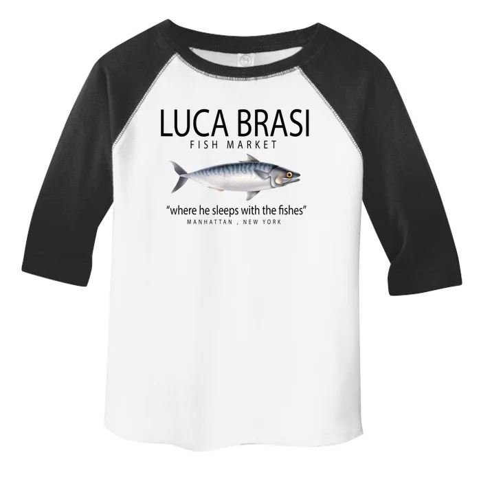 Luca Brasi Fish Market Toddler Fine Jersey T-Shirt