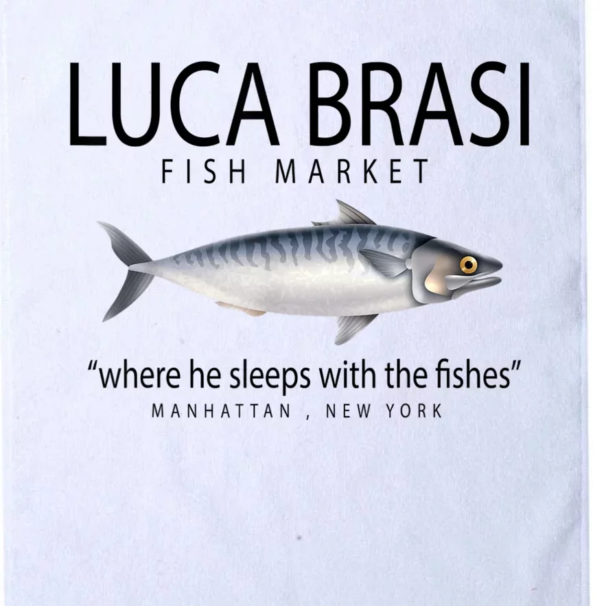 Luca Brasi Fish Market Platinum Collection Golf Towel