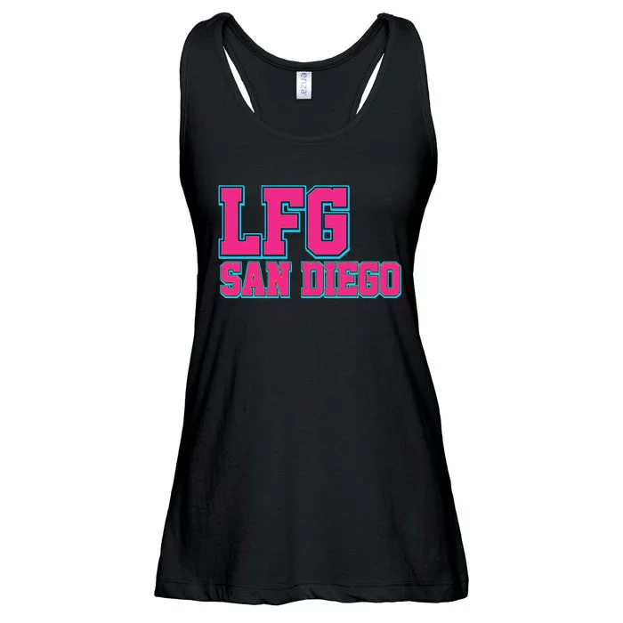 LFGSD Baseball Fan San Diego Sports LFG SD Ladies Essential Flowy Tank