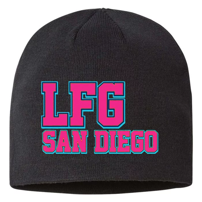 LFGSD Baseball Fan San Diego Sports LFG SD 8 1/2in Sustainable Knit Beanie