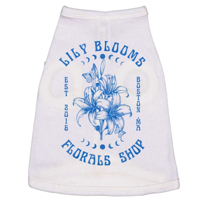 Lily Blooms Floral Shop Lily Flowers Lily Foral Lovers Doggie Tank