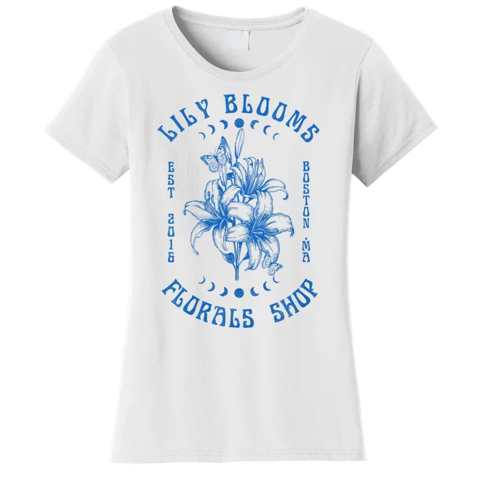 Lily Blooms Floral Shop Lily Flowers Lily Foral Lovers Women's T-Shirt