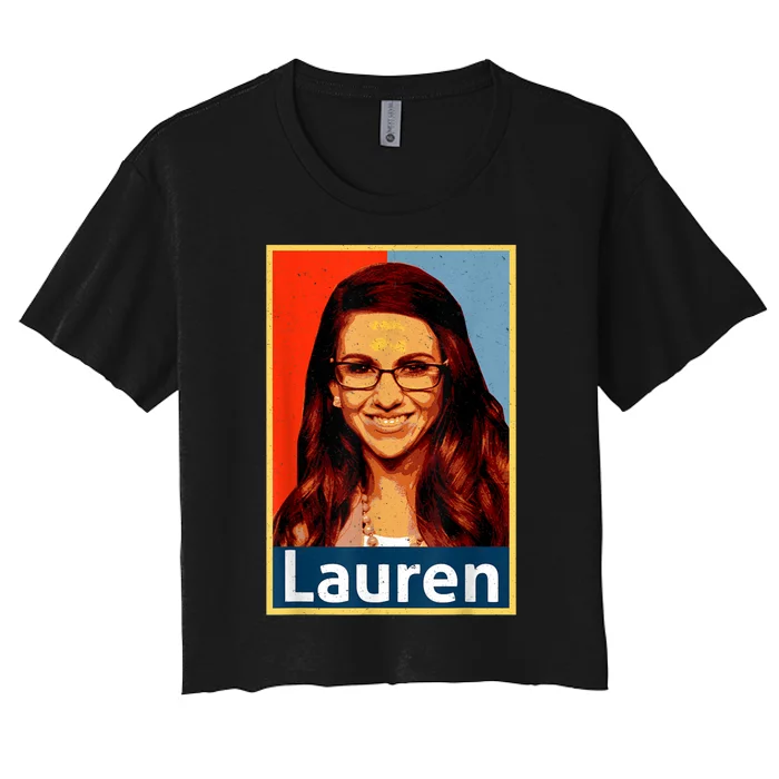 Lauren Boebert For President 2024 Women's Crop Top Tee