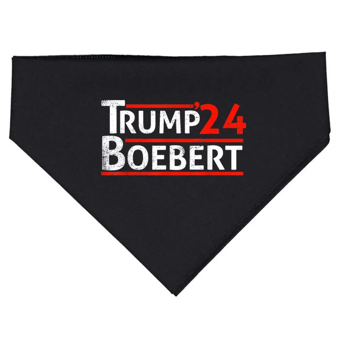 Lauren Boebert For President 2024 USA-Made Doggie Bandana