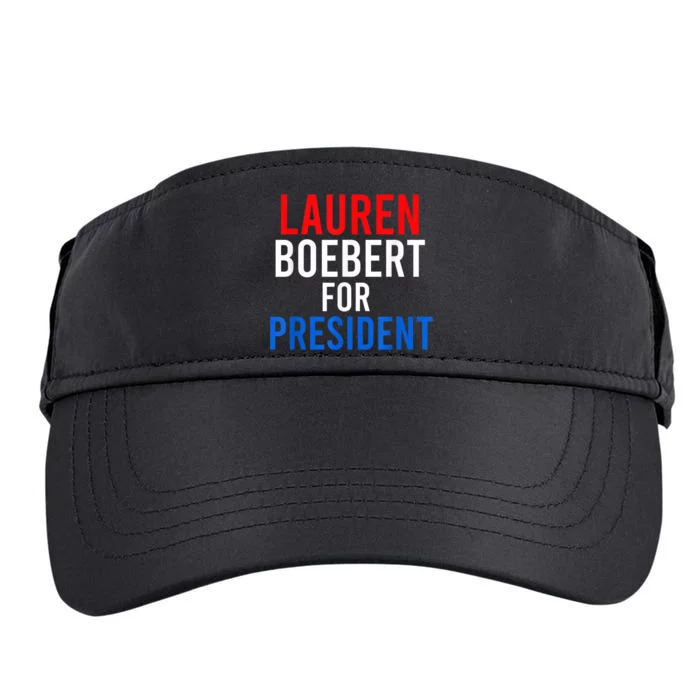 Lauren Boebert For President 2024 Adult Drive Performance Visor