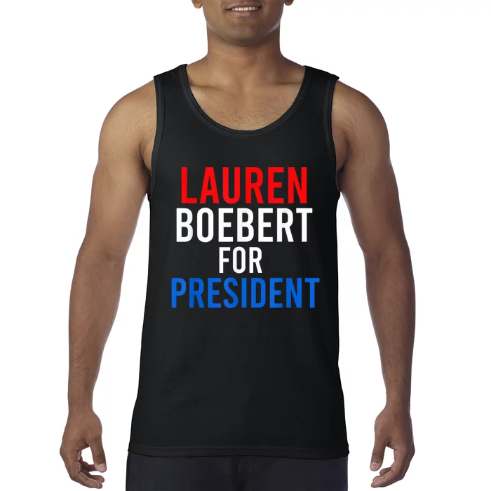 Lauren Boebert For President 2024 Tank Top