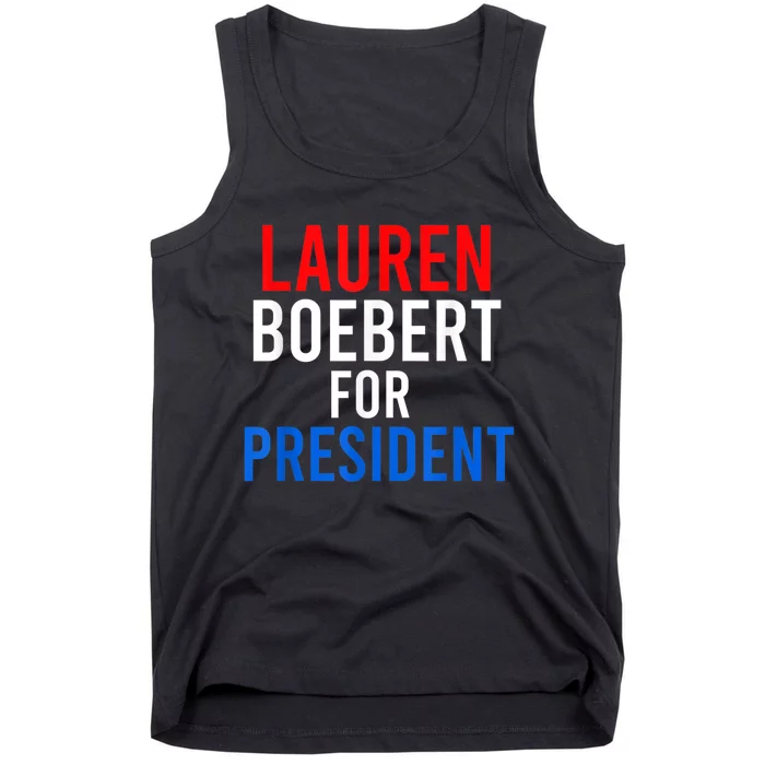 Lauren Boebert For President 2024 Tank Top