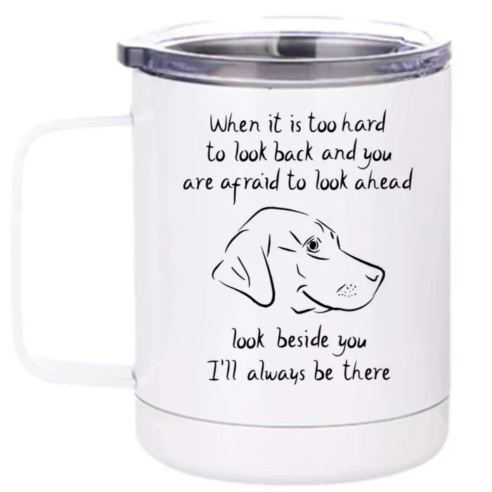 Labrador Best Friend Black Yellow Chocolate Lab Gift T Front & Back 12oz Stainless Steel Tumbler Cup