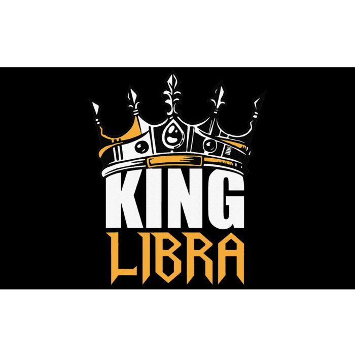 Libra Birthday Gifts King Libra Zodiac Bumper Sticker