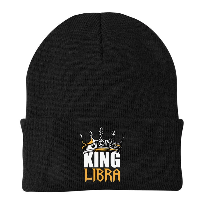 Libra Birthday Gifts King Libra Zodiac Knit Cap Winter Beanie