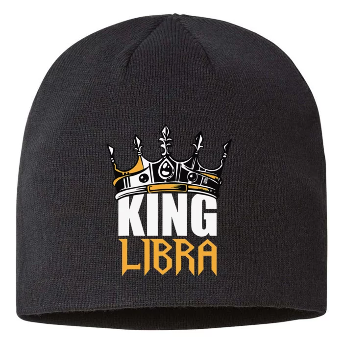 Libra Birthday Gifts King Libra Zodiac 8 1/2in Sustainable Knit Beanie