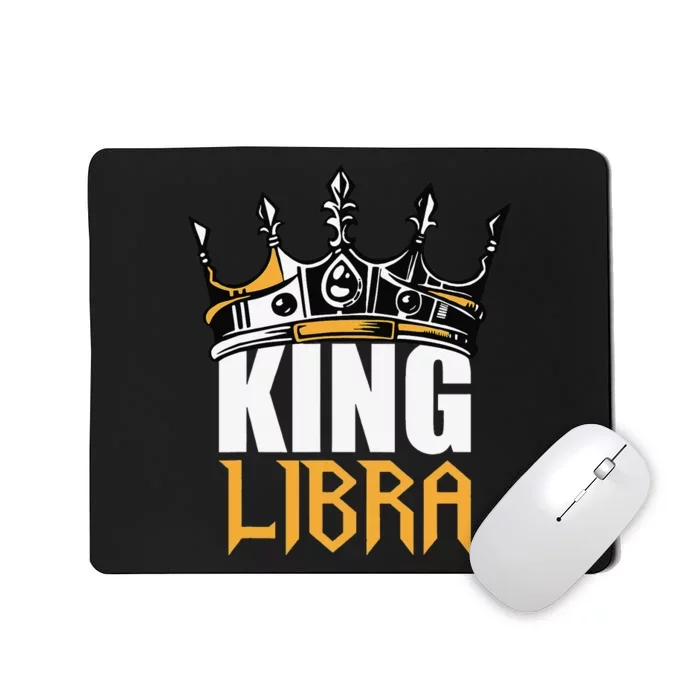 Libra Birthday Gifts King Libra Zodiac Mousepad