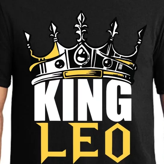 Leo Birthday Gifts King Leo Zodiac Pajama Set