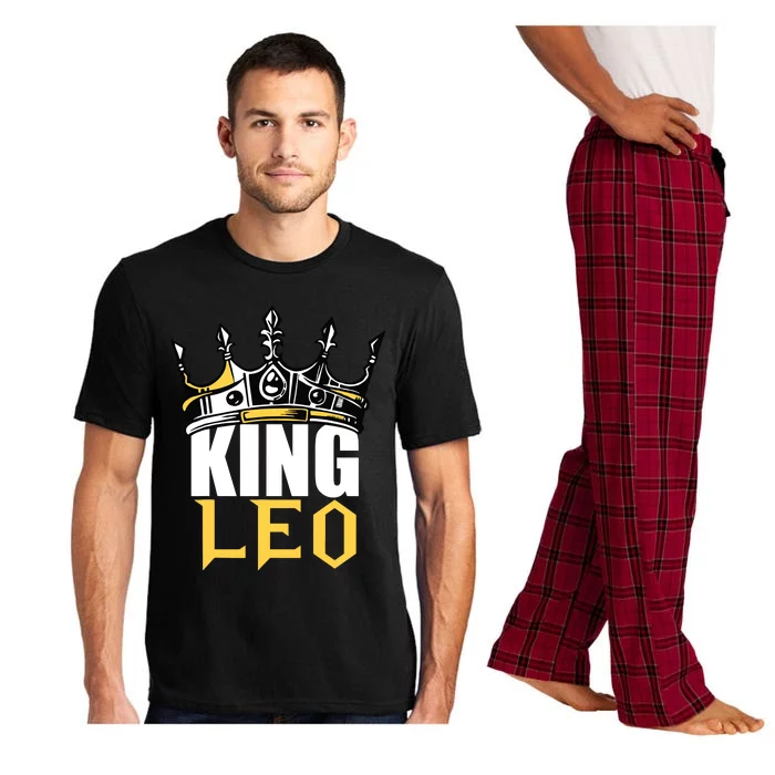 Leo Birthday Gifts King Leo Zodiac Pajama Set