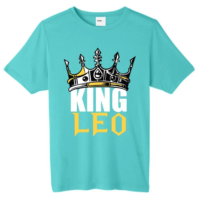 Leo Birthday Gifts King Leo Zodiac ChromaSoft Performance T-Shirt