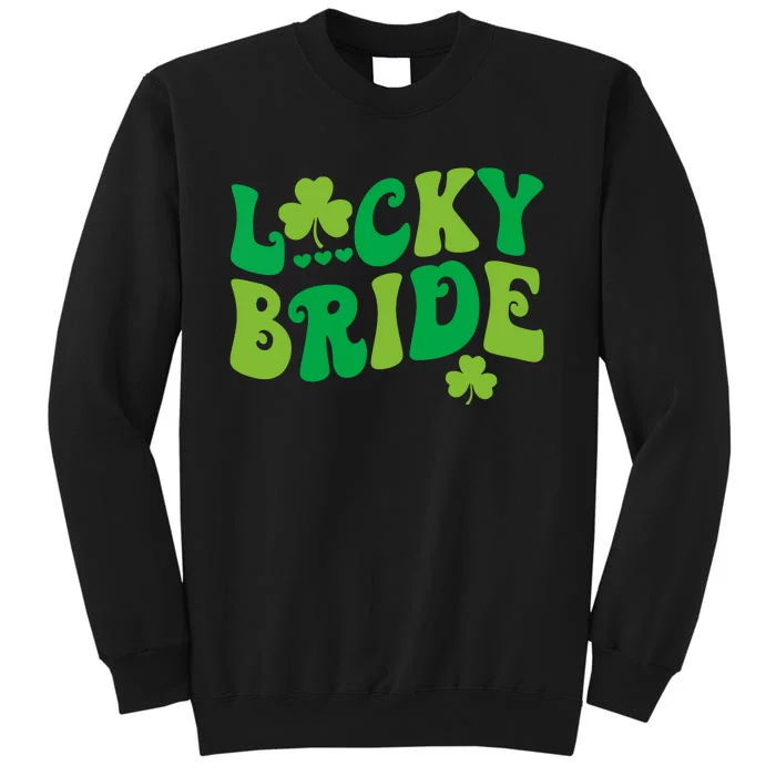 Lucky Bride Groom Couples Matching Wedding St Patricks Day Sweatshirt