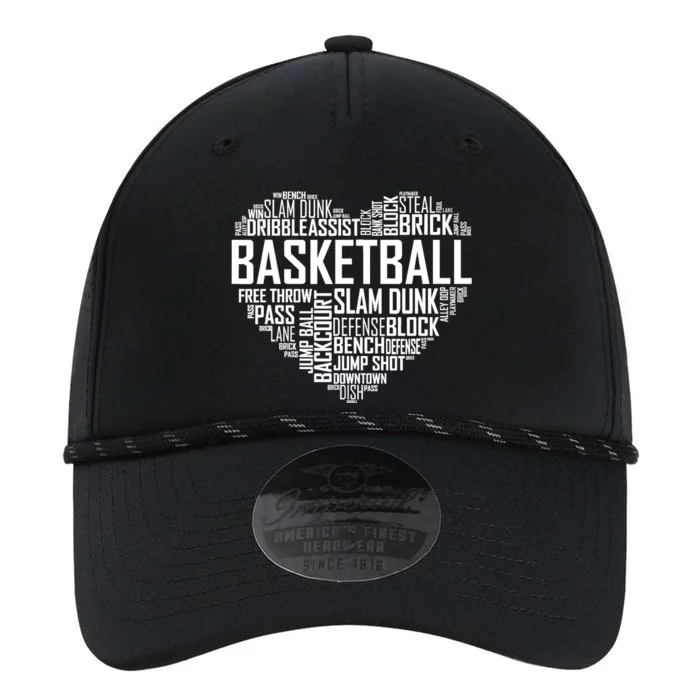 Love Basketball Gift Player Heart Performance The Dyno Cap