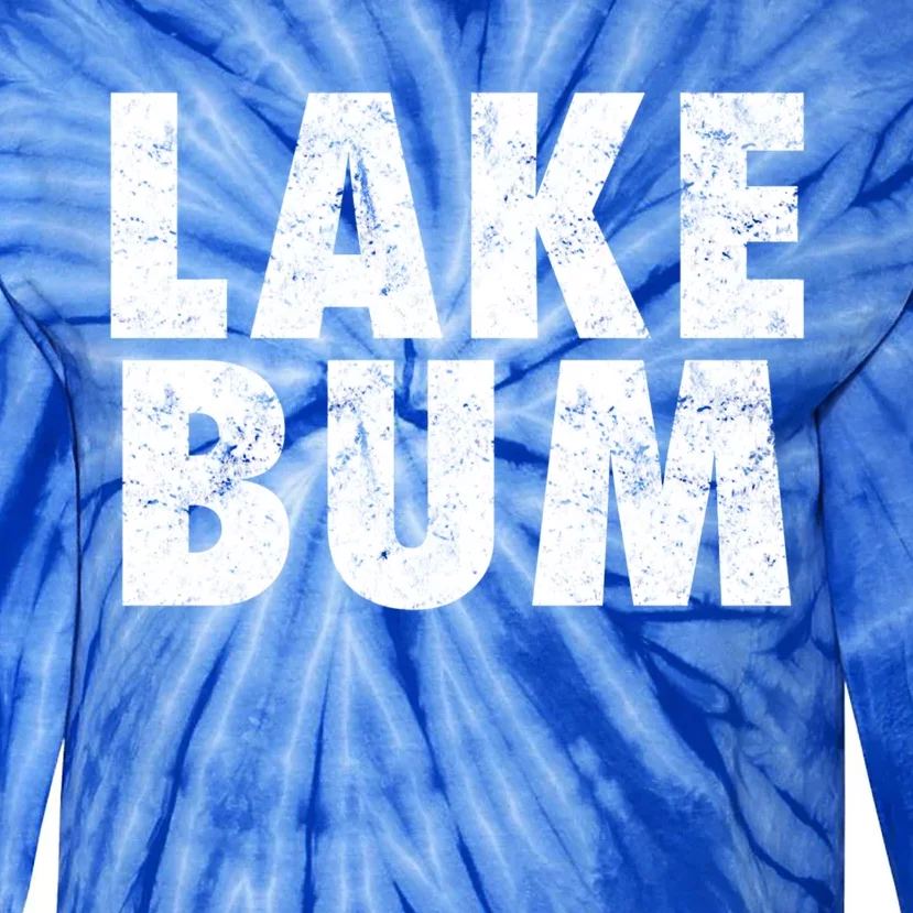 Lake Bum Gift Tie-Dye Long Sleeve Shirt