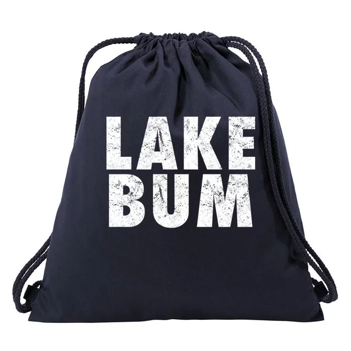 Lake Bum Gift Drawstring Bag