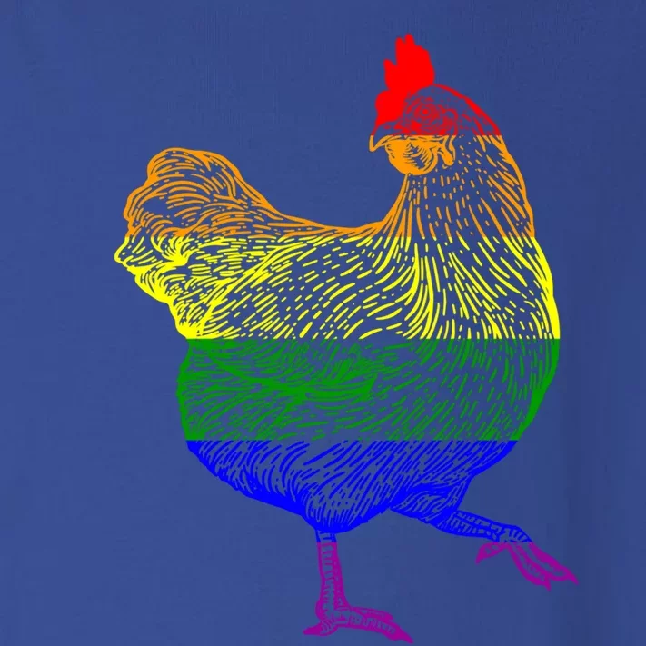 Lesbian Bisexual Gay Lgtb Pride Chicken Lover Cool Gift Toddler Long Sleeve Shirt