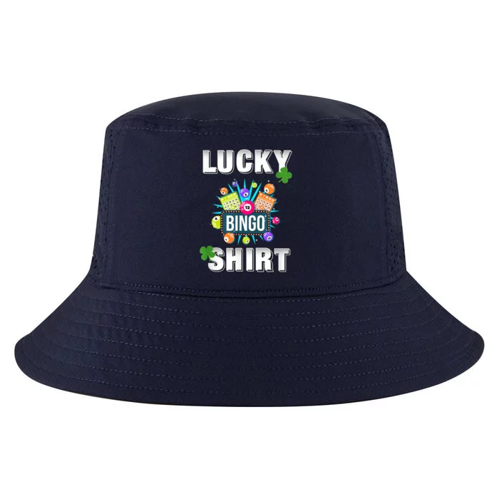 Lucky Bingo, Gambling Fun Bingo Lover T, Dk Cool Comfort Performance Bucket Hat