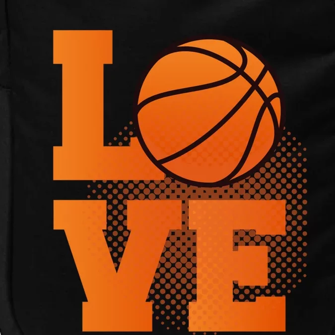 Love Basketball Gift Basketball Cool Gift Impact Tech Backpack