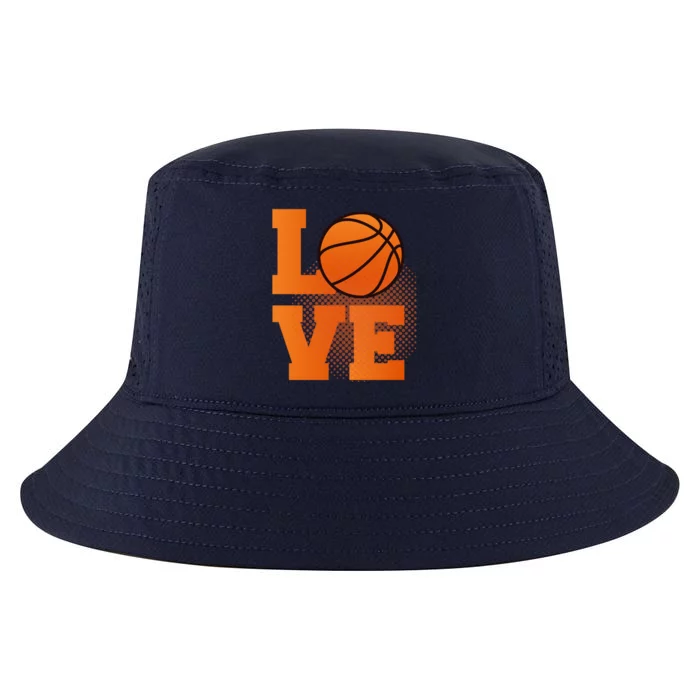 Love Basketball Gift Basketball Cool Gift Cool Comfort Performance Bucket Hat