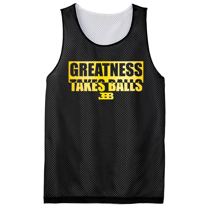 Lavar Ball Greatness Takes Ball Mesh Reversible Basketball Jersey Tank