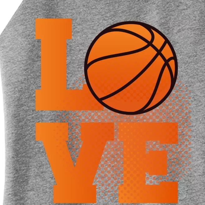 Love Basketball Gift Basketball Gift Women’s Perfect Tri Rocker Tank