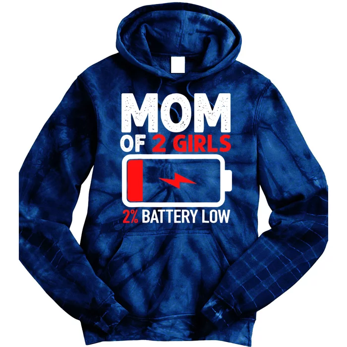 Low Battery Gifts From Daughter Mother's Day Tie Dye Hoodie