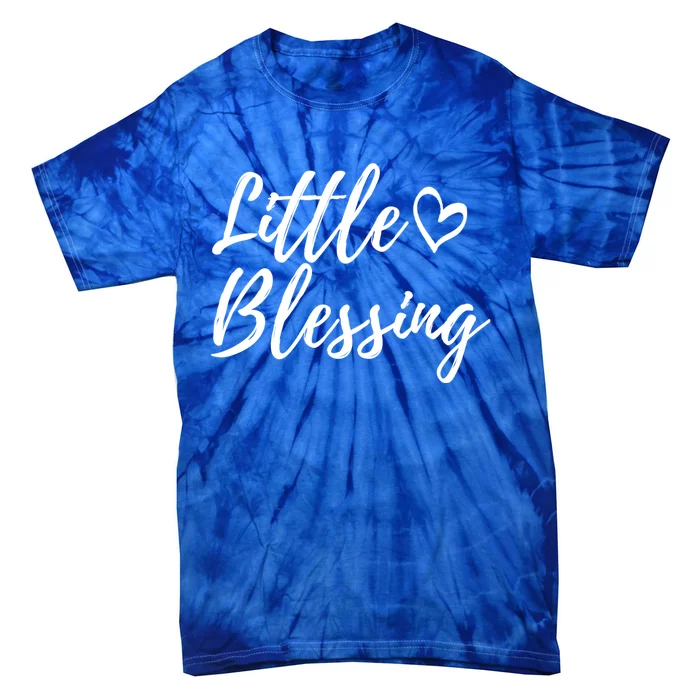 Little Blessing Gift Christmas Family Matching Gift Tie-Dye T-Shirt