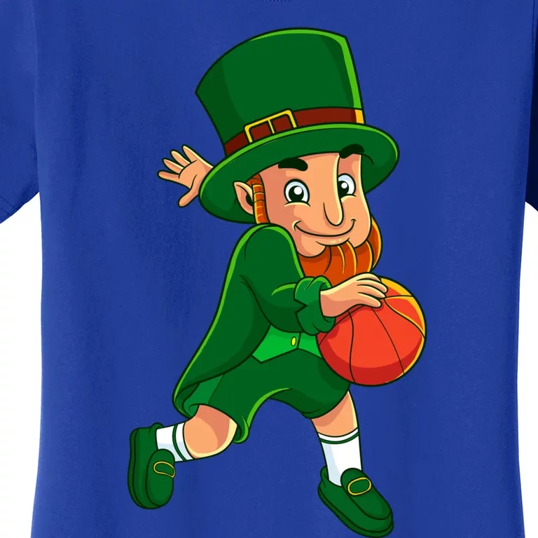 Leprechaun Basketball Gift St Patrick's Day Irish Gift Women's T-Shirt