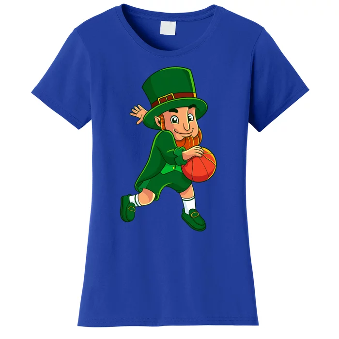 Leprechaun Basketball Gift St Patrick's Day Irish Gift Women's T-Shirt