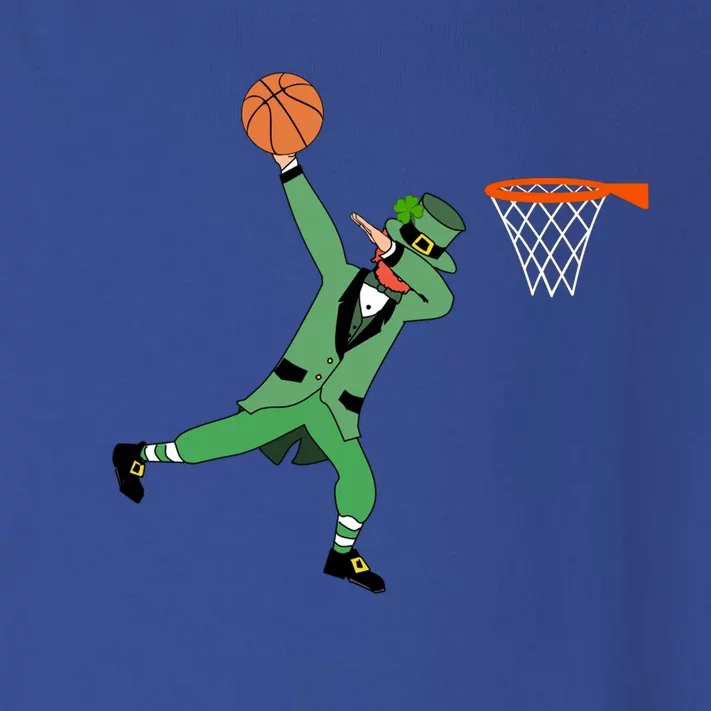 Leprechaun Basketball Gift St Patricks Day Sport Tee Gift Toddler Long Sleeve Shirt