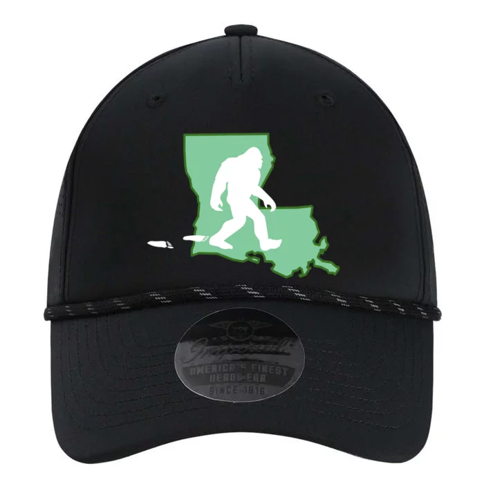 Louisiana Bigfoot Hunter State Gift Performance The Dyno Cap