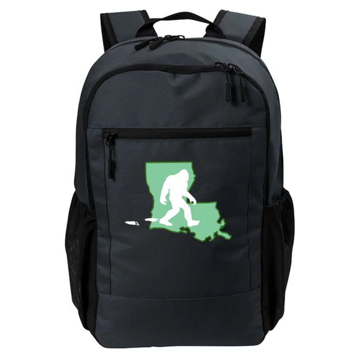 Louisiana Bigfoot Hunter State Gift Daily Commute Backpack