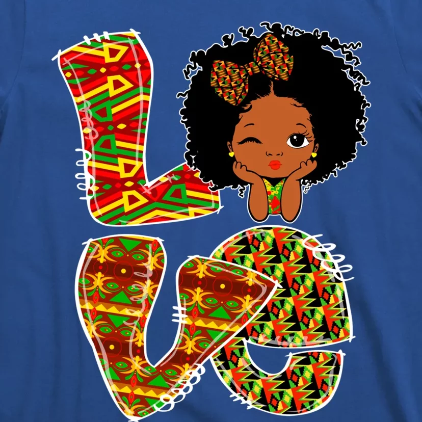 Love Black History Month Juneteenth African American Pride Gift T-Shirt