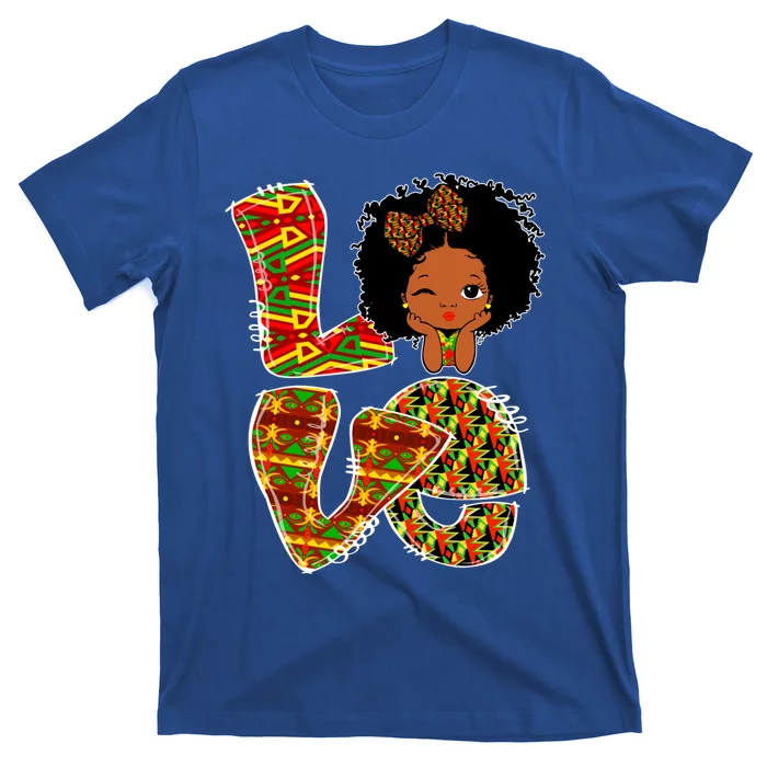 Love Black History Month Juneteenth African American Pride Gift T-Shirt