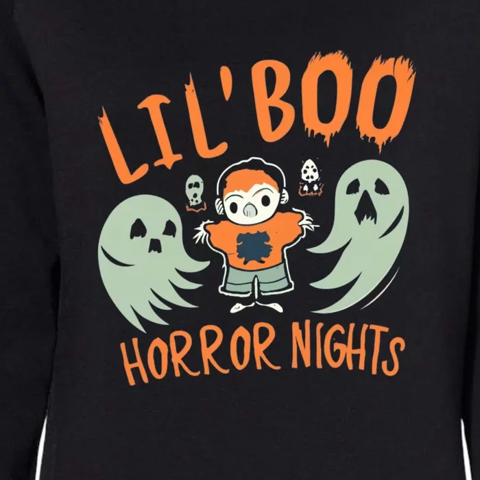 Lil’ Boo Halloween Horror Nights Womens California Wash Sweatshirt